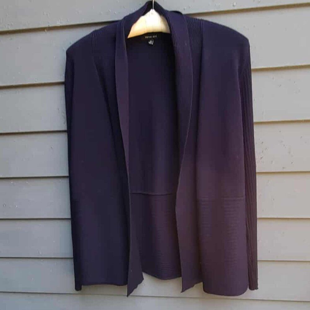 Verve Ami Black Cardigan size Medium